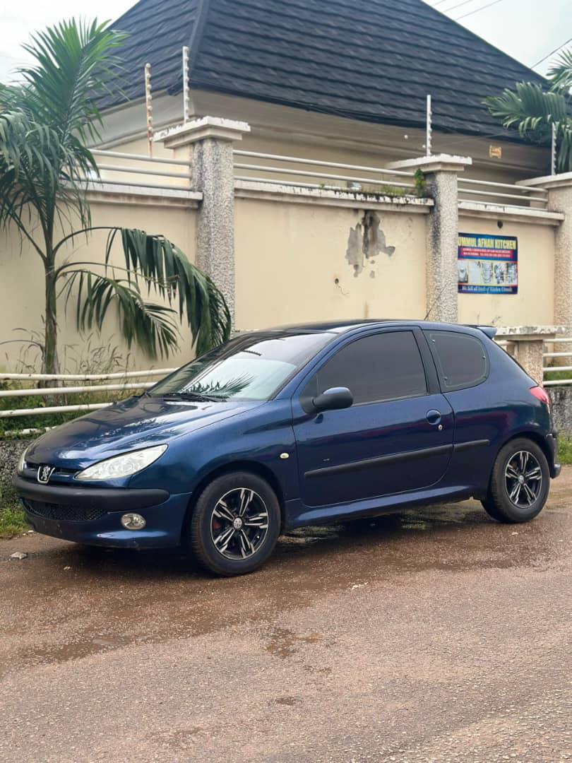 A picture of MAD DISTRESS PEUGEOT 206 AUTOMATIC TRANSMISSION ONE DOOR PRICE 2.4M