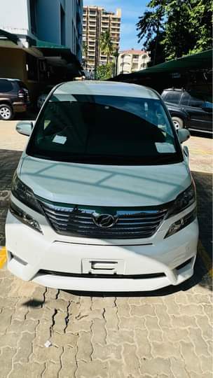 A picture of Toyota velfire for sale