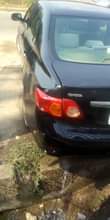 A picture of Toyota corolla 2008 model