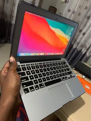 A picture of Macbook air