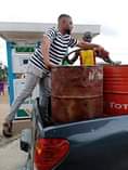 A picture of Black market fuel for sale in affordable price 350 paleta