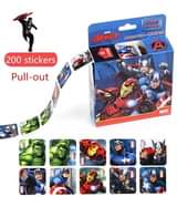 A picture of 200 sheets in a box Disney Cartoon Stickers Toy Disney