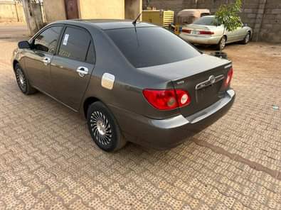 A picture of Toyota Corolla 2006 model for sale few months used catalyst