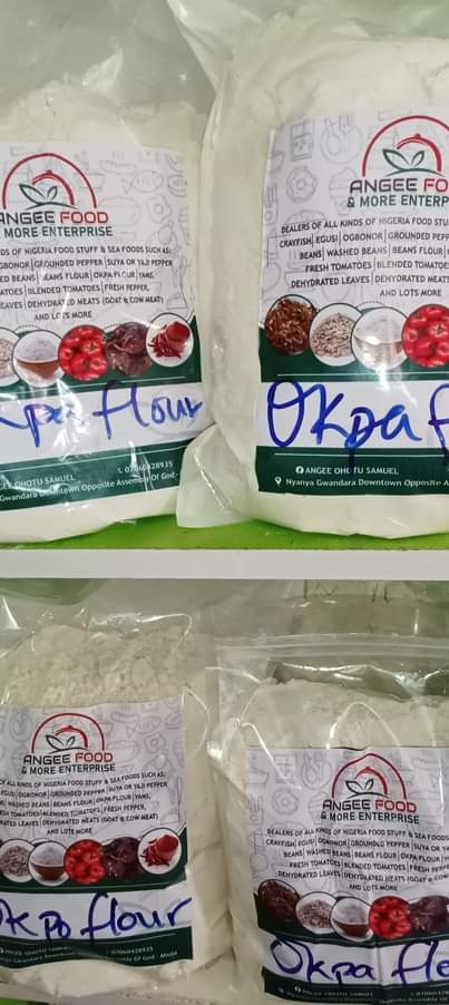 A picture of Please come and buy original Okpa flour that will give