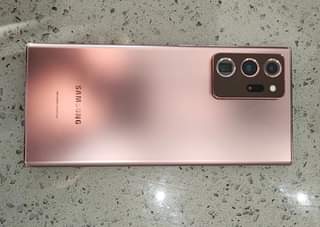 A picture of Samsung Note 20 Ultra