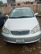 A picture of Toyota Corrola l e 2006 model for sale Clean body