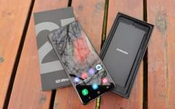 A picture of Samsung S21 ultra 5G 40 DISCOUNT 0705009658 Storage 512GB RAM