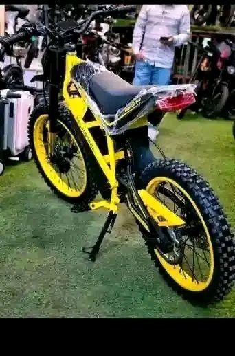 A picture of Electric motorbike