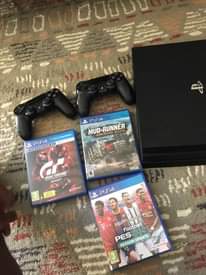 A picture of Ps 4 Pro