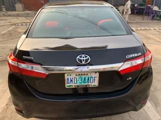 A picture of I need exactly this type of Corolla 2014 tokunbo accident
