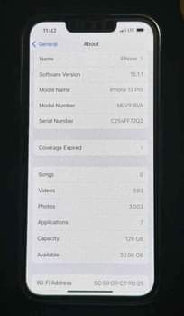 A picture of iPhone 13 Pro 128GB
