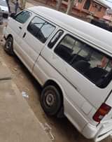 A picture of Foreign Used Toyota Hiace high roof. Well furnished with seat.