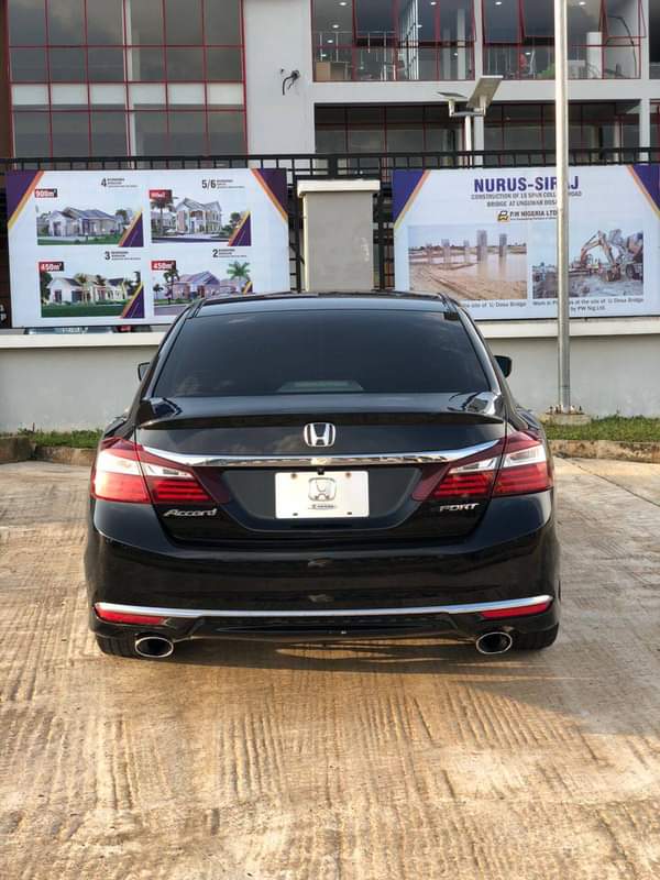 A picture of FOR SALE TWO MONTHS USED HONDA ACCORD 2016 MODEL UNREGISTER
