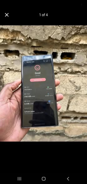 A picture of Samsung galaxy note 10 plus