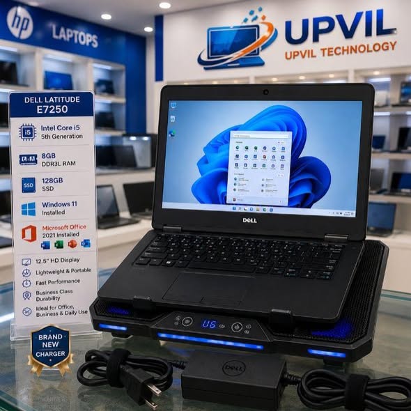 A picture of High speed Dell i5 with 8gb Ram and 128gb SSD