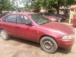A picture of Old model Toyota Corolla nothing to fix very cool engine