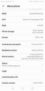 huawei y7