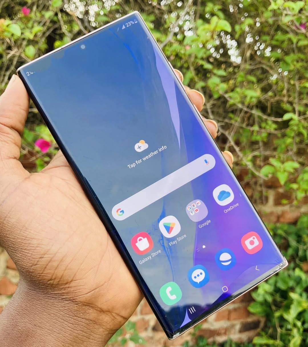 A picture of Samsung Note 20 ultra 5G