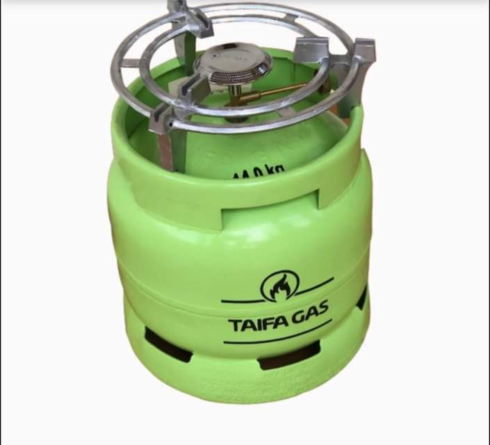 A picture of Gas cylinders