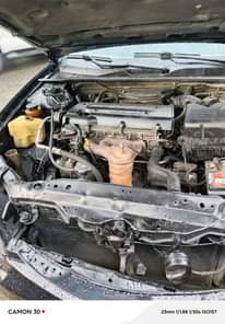 A picture of Toyota Camry AKA big daddy 2003MODEL Engine and gear interior