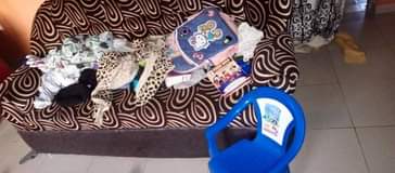 A picture of Neatly used items
