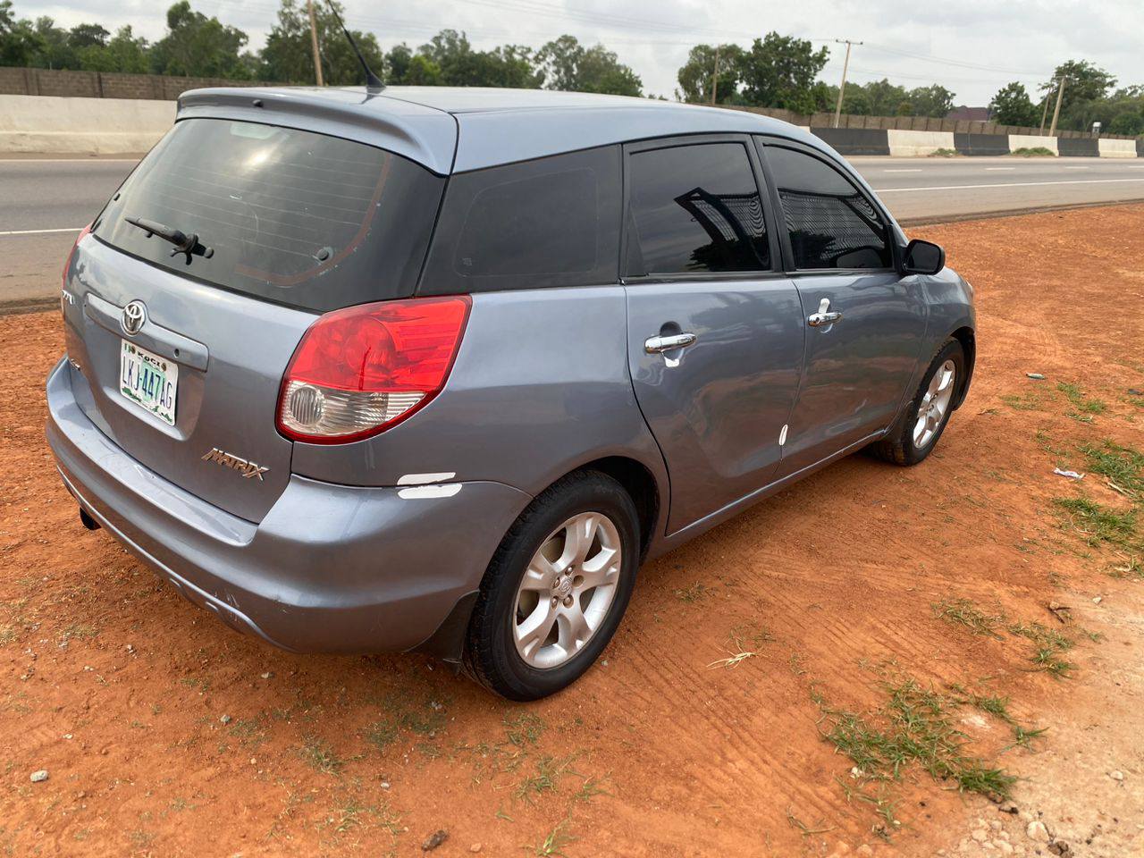 A picture of Extremely clean Toyota matrix untempered engine and gear chilling AC