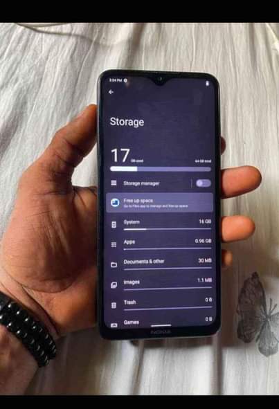 A picture of Nokia phone