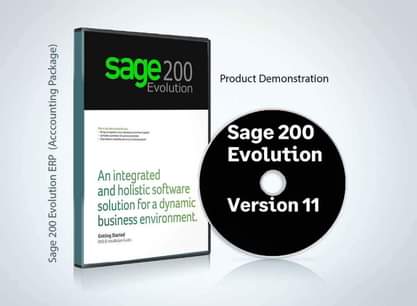 A picture of Sage 200 Evolution ERP Accounting Package
