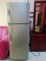 A picture of 260L LG double door fridge