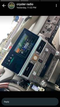 A picture of Tesla android display navigation system version for cars and jeep