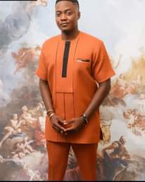 A picture of African men suits
