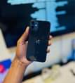 A picture of Iphone 11 128gb clean back glass crakes