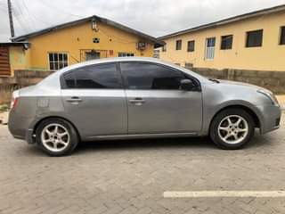 A picture of Nissan Sentra 07 model everything is working perfectly 08030481307