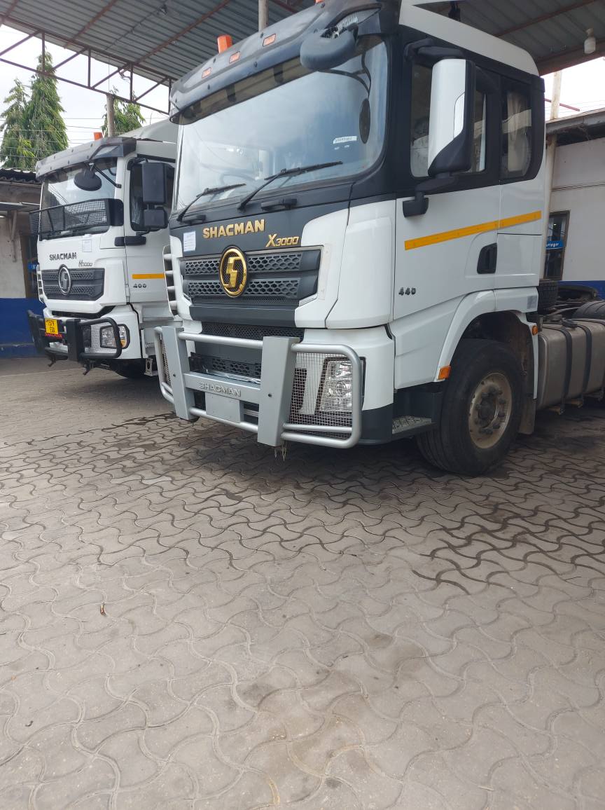 A picture of Shacman trucks