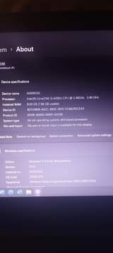 A picture of Lenovo i5 laptop 6th generation at 800 000
