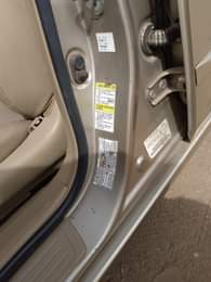 A picture of Honda Accord 2004 model aka EOD Unregistered but with Original
