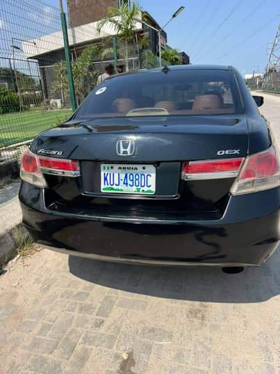A picture of Registered Honda 2011 model very clear fish on first body