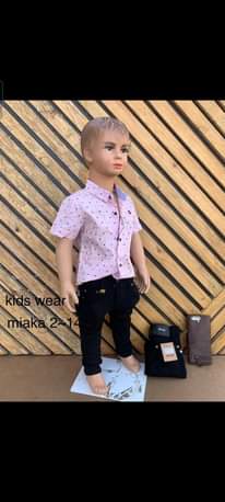 A picture of NGUO ZA WATOTO MASHATI COTTON FULL 35 000