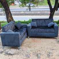 A picture of SOFA SET MPYA 2 2 BEI 380 000 FREE DELIVERY
