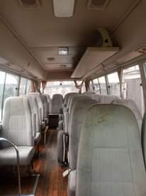 A picture of Toyota coaster bus