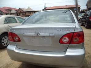 A picture of TOKUNBO Toyota Corolla YEAR MODEL 2007 TRANSMISSION Automatic CONDITION Buy