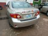 A picture of Corolla 2010 model for sale price 4m slightly negotiatable Location