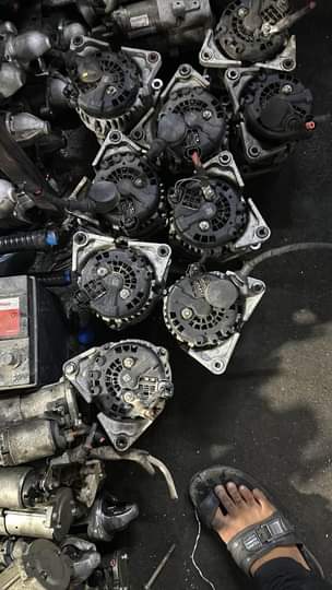 A picture of all kinds of cars starter