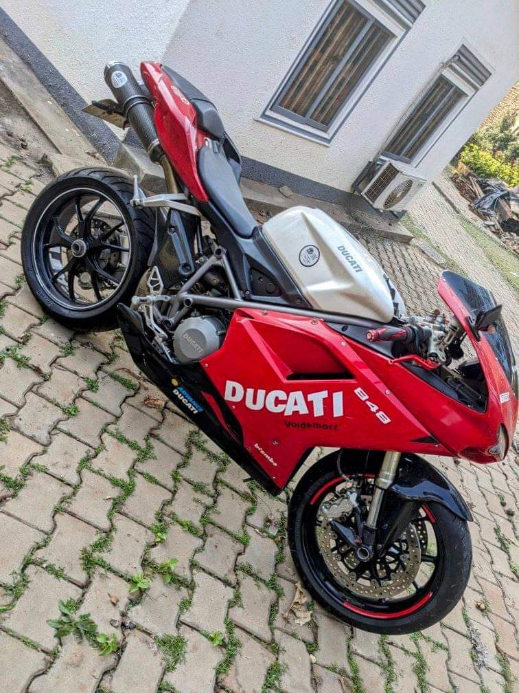 A picture of Ducati super sport Bike