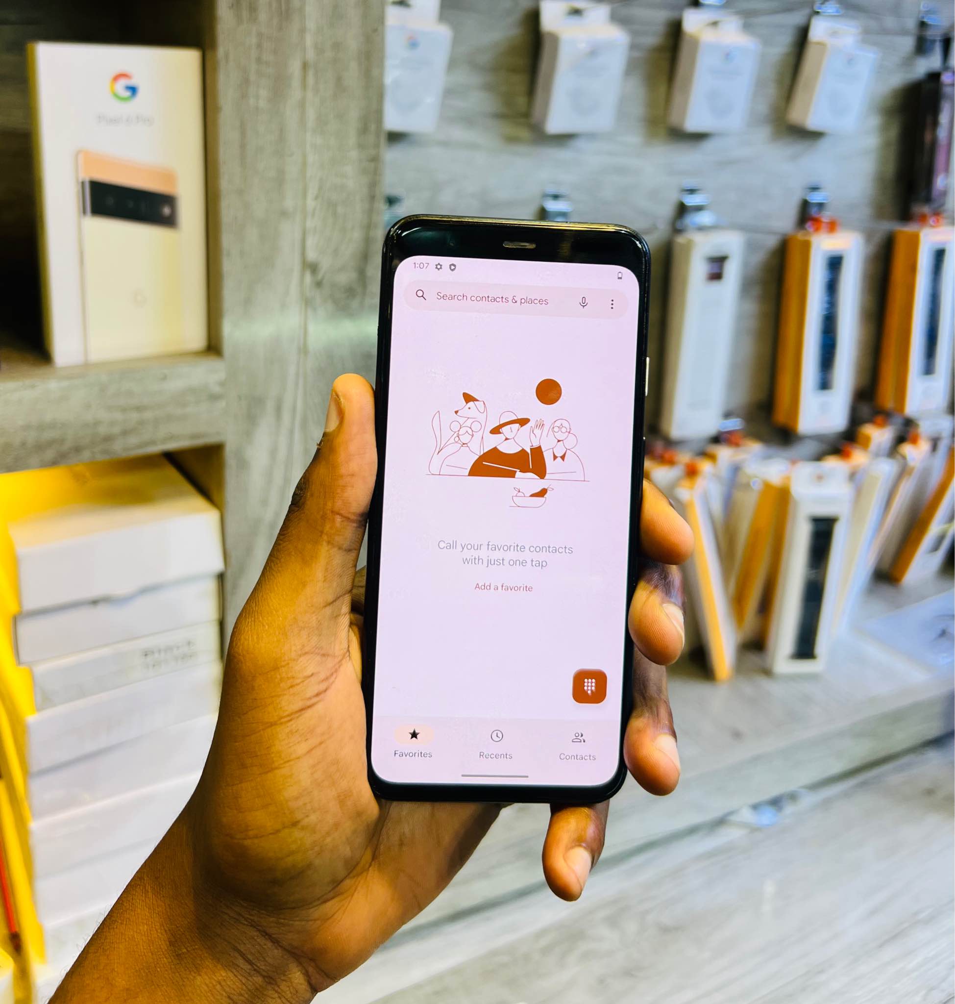 A picture of GOOGLE PIXEL 4 Storage 64GB Price 185 000 0747940033