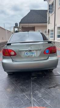 A picture of WOW This is extremely clean Toyota Corolla freshly bath from