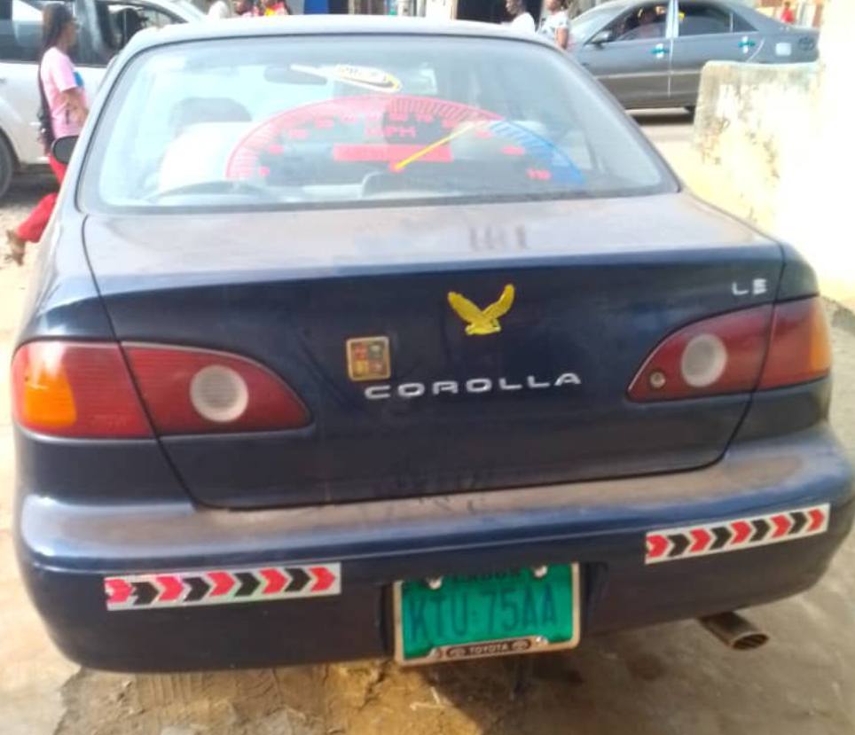 A picture of Toyota Corolla okere ju owo e Tokunbo with ac chilling