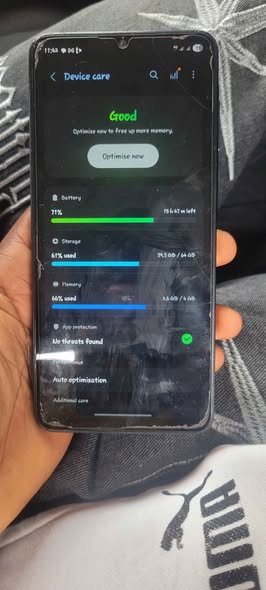 A picture of SAMSUNG galaxy A07