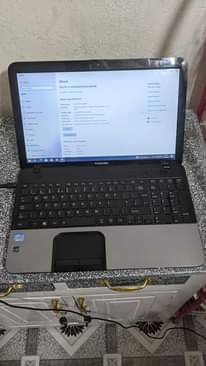 A picture of Toshiba laptop