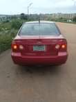 A picture of 2004 model Toyota Corolla Sports edition available for sale Location